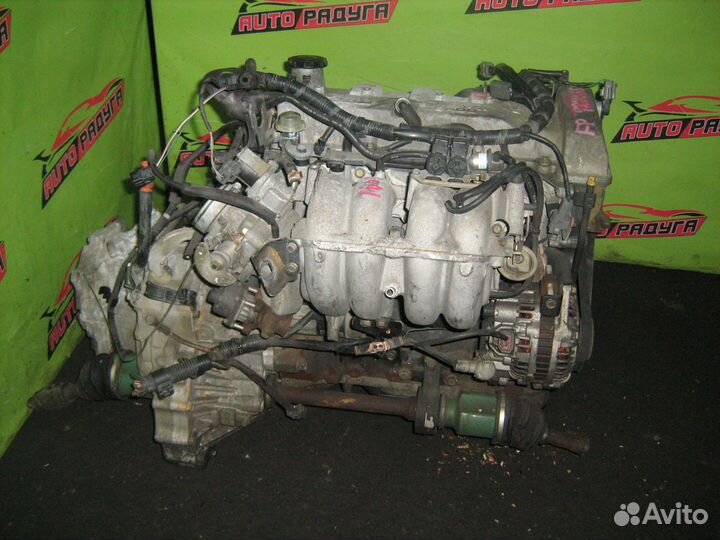 Двигатель (двс) FP-DE mazda capella