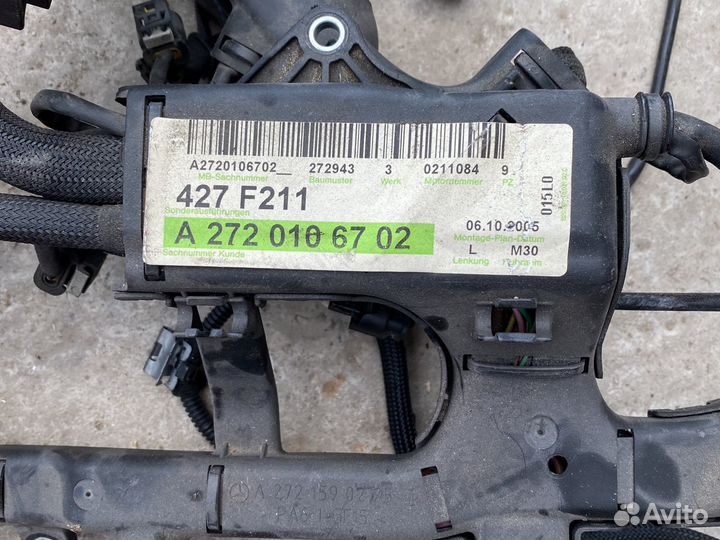 Проводка двс Mercedes m272