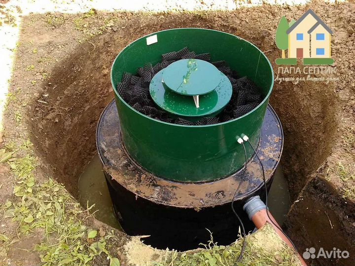Септик под ключ без запаха и откачки