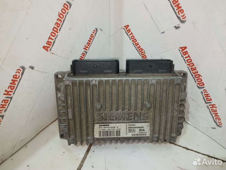 Блок управления двигателем Citroen C5 2001-2004гг