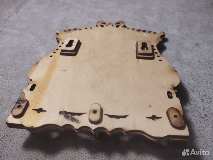 Ключница ручной работы, на 3 крючка