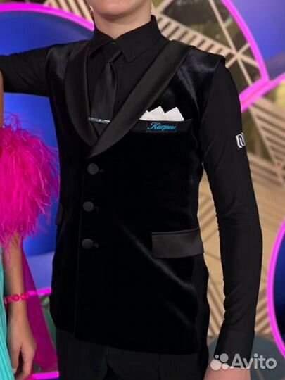 Жилетка и рубашка для бальных танцев