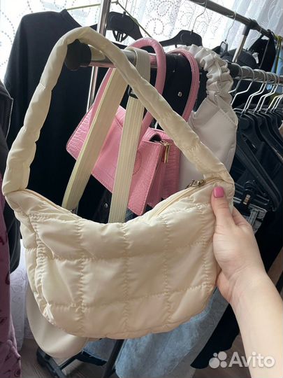 Сумка дутая