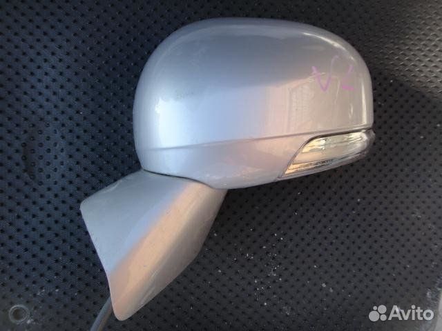 Зеркало toyota SAI AZK10 2azfxe 2012 Перед. Лев. серебро