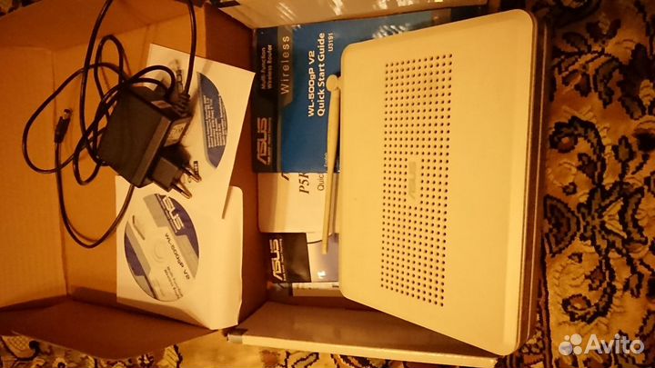 Роутер, Маршрутизатор asus WL-500g Premium/WL-500g