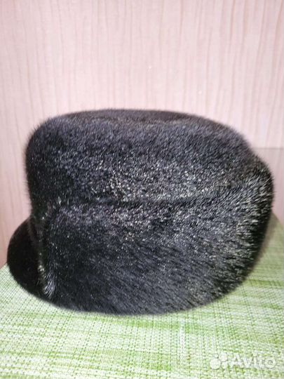 Норковая шапка мужская