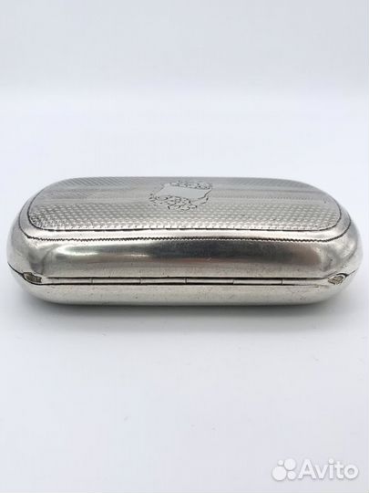 Портсигар серебро 84 проба