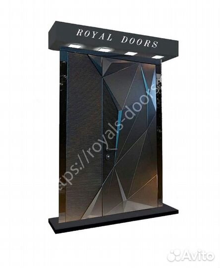 Дизайнерская уличная входная дверь