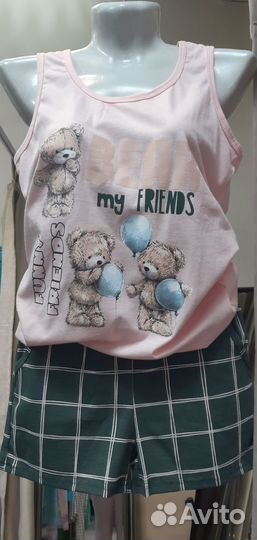 Пижама женская с шортами