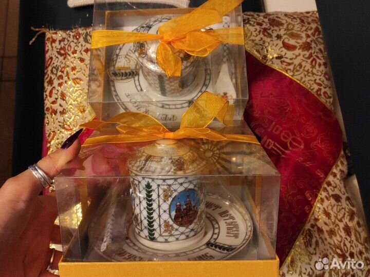 Набор для чаепития (блюдце, кружка, ложка)