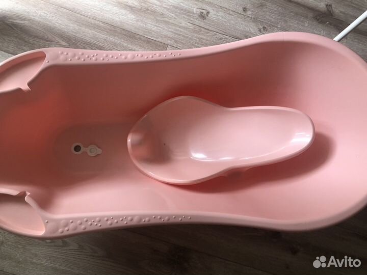 Ванночка для купания с горкой