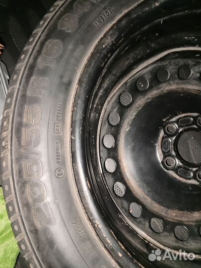 Запаска r16. 205/ 55. 5/108