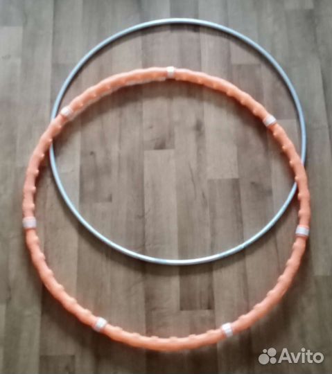 Обруч металлический и хулахуп
