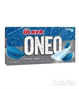 Жевательная резинка oneo с Голубой Мяты 14г (опт)