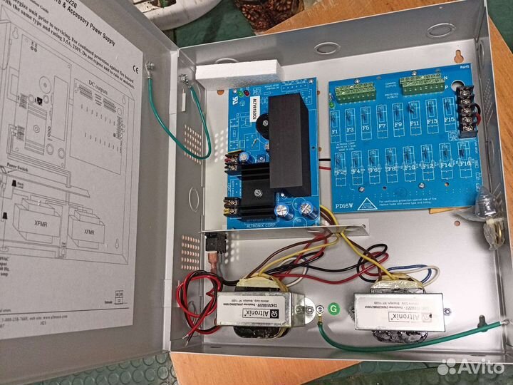 Блок питания 6А Altronix altv615dc616cb220