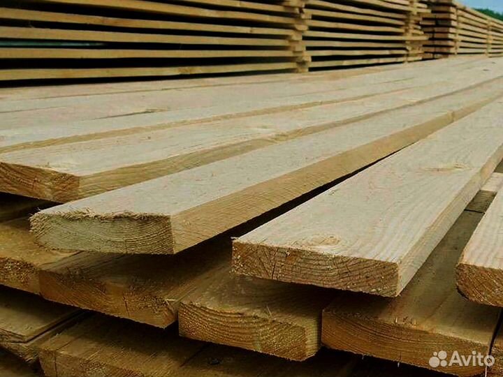 Доска обрезная оптом Гост 45мм
