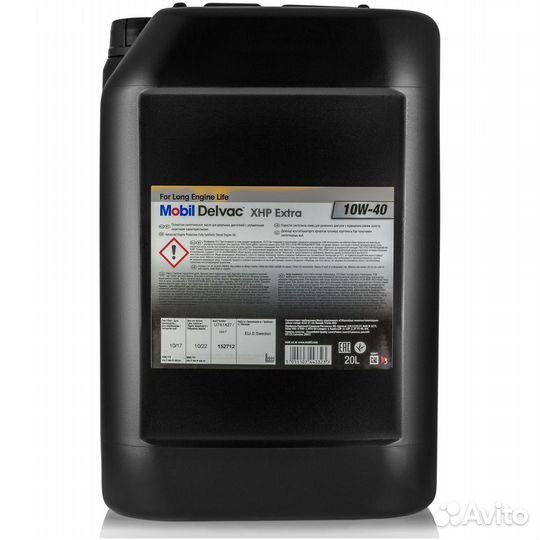 Mobil Delvac XHP Extra 10W-40