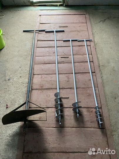 Буры под столбы