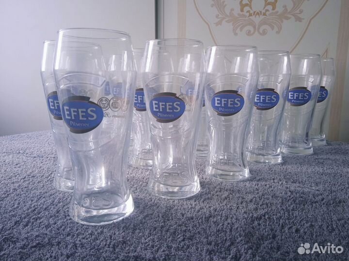 Стаканы 0.3 стекло набор 21 шт для пива
