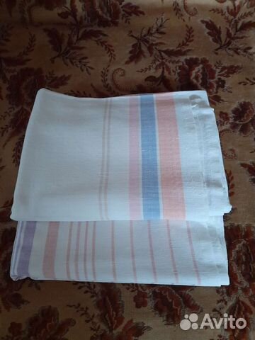 Простынь лен СССР