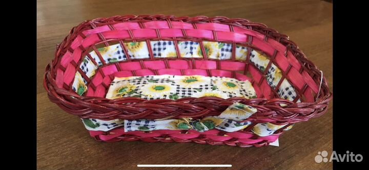 Корзинка плетеная