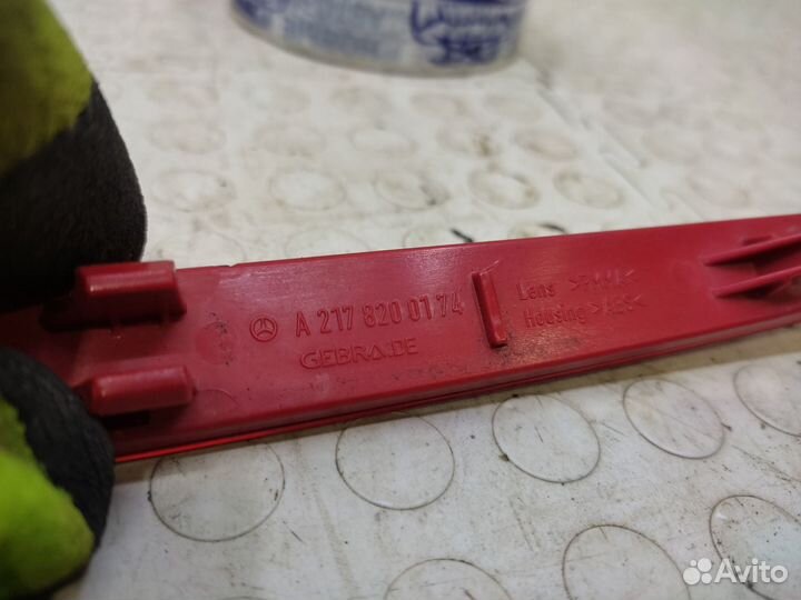 Отражатель бампера задний левый Mercedes-Benz