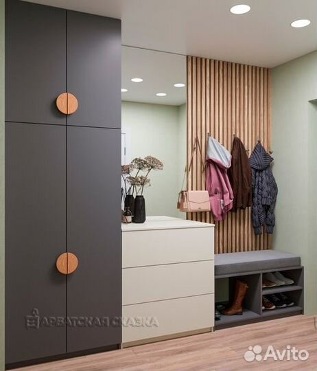 Распашной шкаф в коридор nm:21888