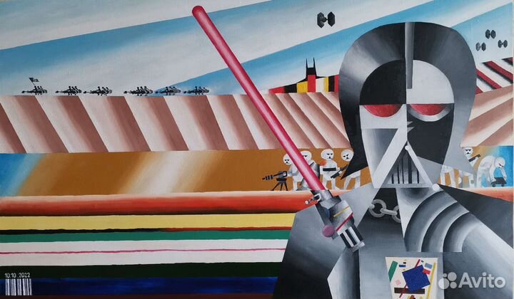 Продам картину Вейдер кубизм