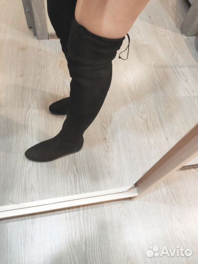 Сапоги весенние 40, ботфорты