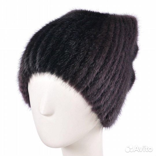 Шапка норковая женская
