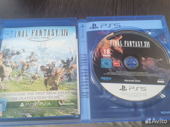 Final fantasy 16 ps5 диск