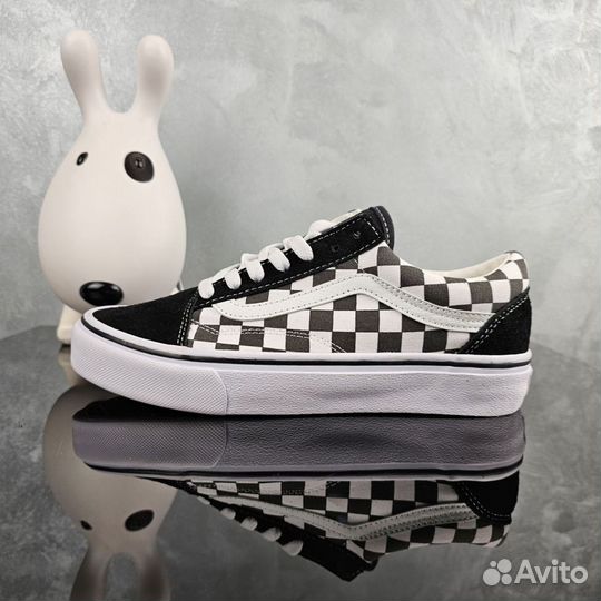 Кеды vans клетка