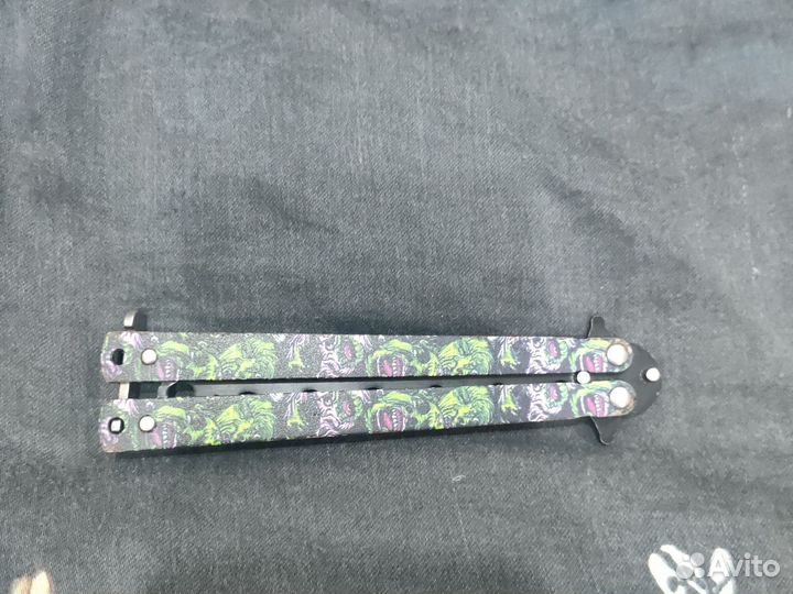 Тренировочный нож бабочка