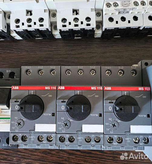 Автомат защиты двигателя Moeller- Schneide-ABB