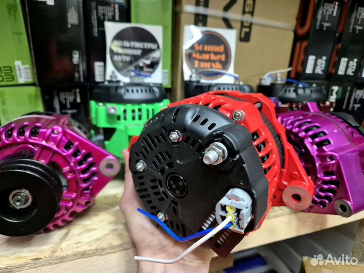 Генератор 240а на ваз болт в болт в наличии