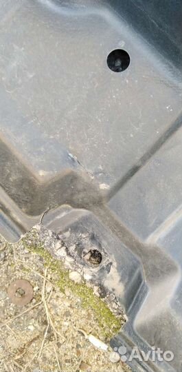 Тойота Хайлендер пыльник бампера переднего