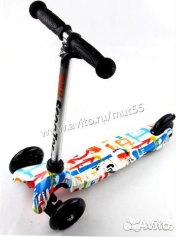 Самокат Scooter S035 Print City