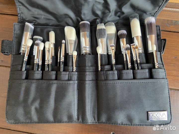 Набор кистей Zoeva makeup artist brush belt