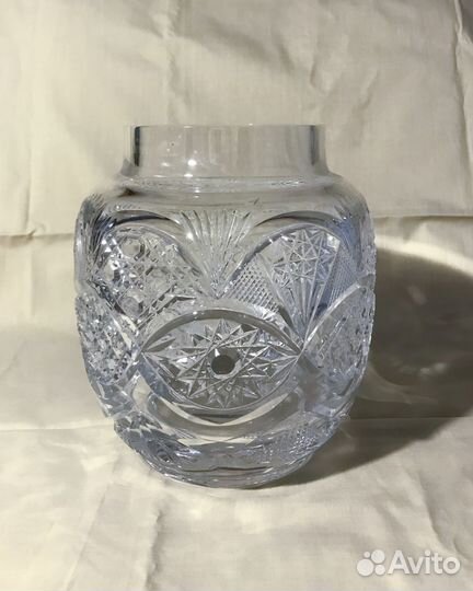 Крюшонница компотница СССР. Дятьковский хрусталь