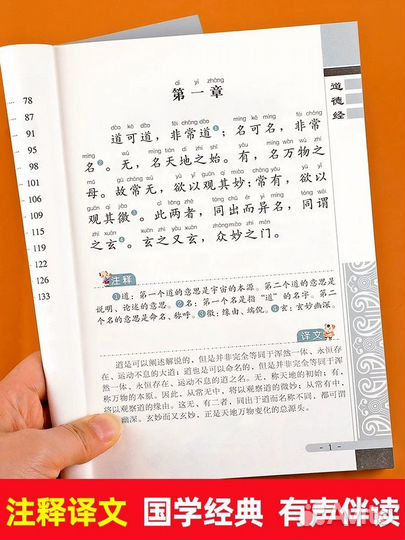 Дао Де Цзин. книга на китайском с пиньинем