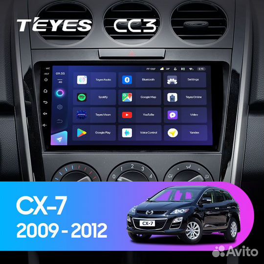 Автомагнитола Mazda CX7 Teyes CC3 4/32гб