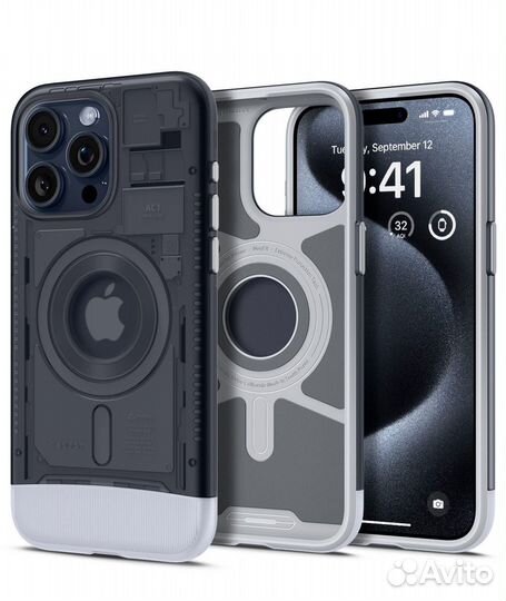 Spigen Classic MagFit iPhone 15 pro max