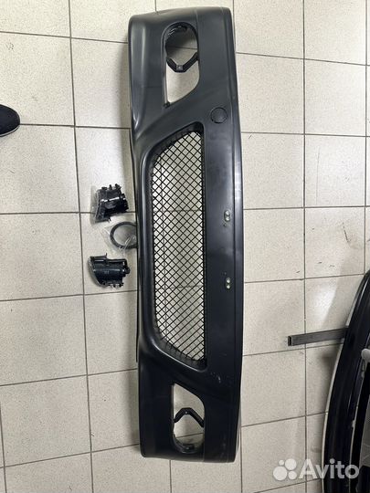 Bmw e46 передний бампер M3 с птф