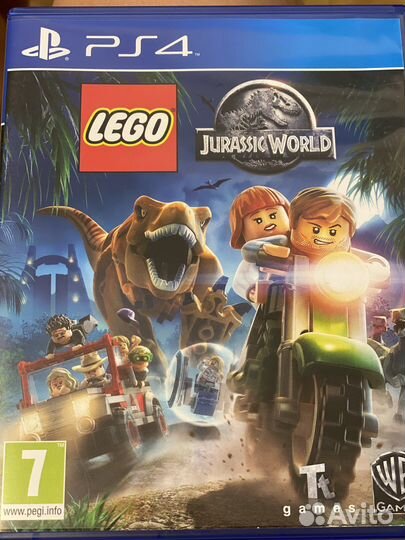 Lego jurassic world ps 4