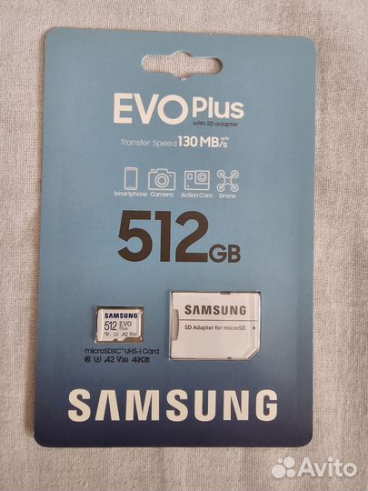 Карта памяти MicroSD Samsung