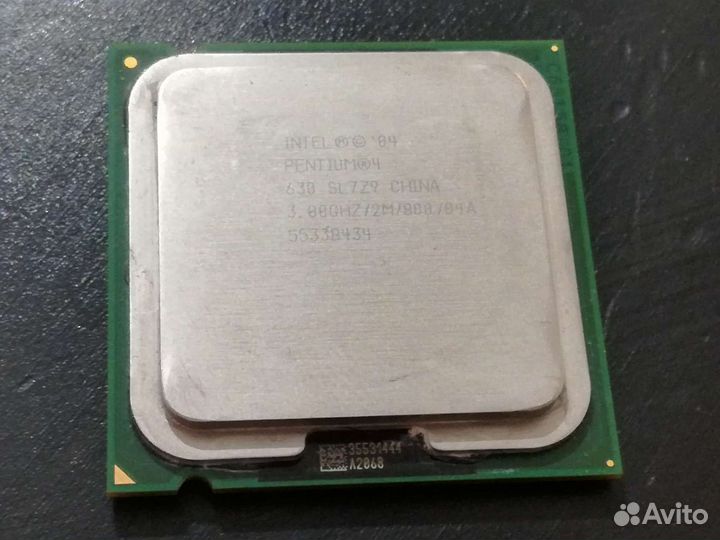 Процессор intel pentium 4, 3ghz