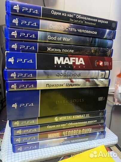 Sony playstation 4 диски