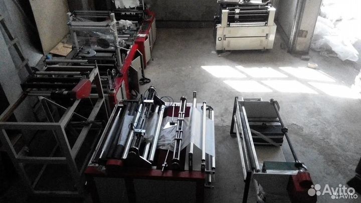 Станок по производству сумок из спанбонда