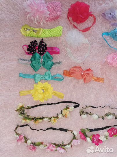 Повязочки,короны и веночки 0-5 лет