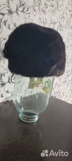 Шуба мутоновая, норковая шапка в подарок